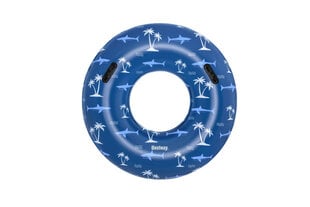 Надувной круг для плавания 119 см, синий цена и информация | Надувные и пляжные товары | kaup24.ee