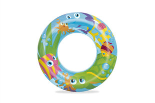 Надувное колесо для плавания Bestway, 56 см, разные цвета цена и информация | Надувные и пляжные товары | kaup24.ee