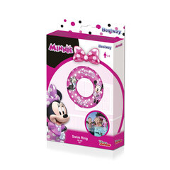 Надувное колесо для плавания Bestway Minnie Mouse, 56 см цена и информация | Надувные и пляжные товары | kaup24.ee
