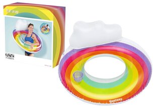 Надувной круг для плавания Bestway Rainbow, 107 см, разные цвета цена и информация | Надувные и пляжные товары | kaup24.ee
