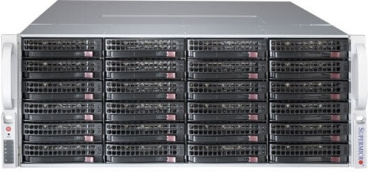 Supermicro SuperChassis 847BE1C4-R1K23LPB Rack Black 1200 W цена и информация | Serverid | kaup24.ee