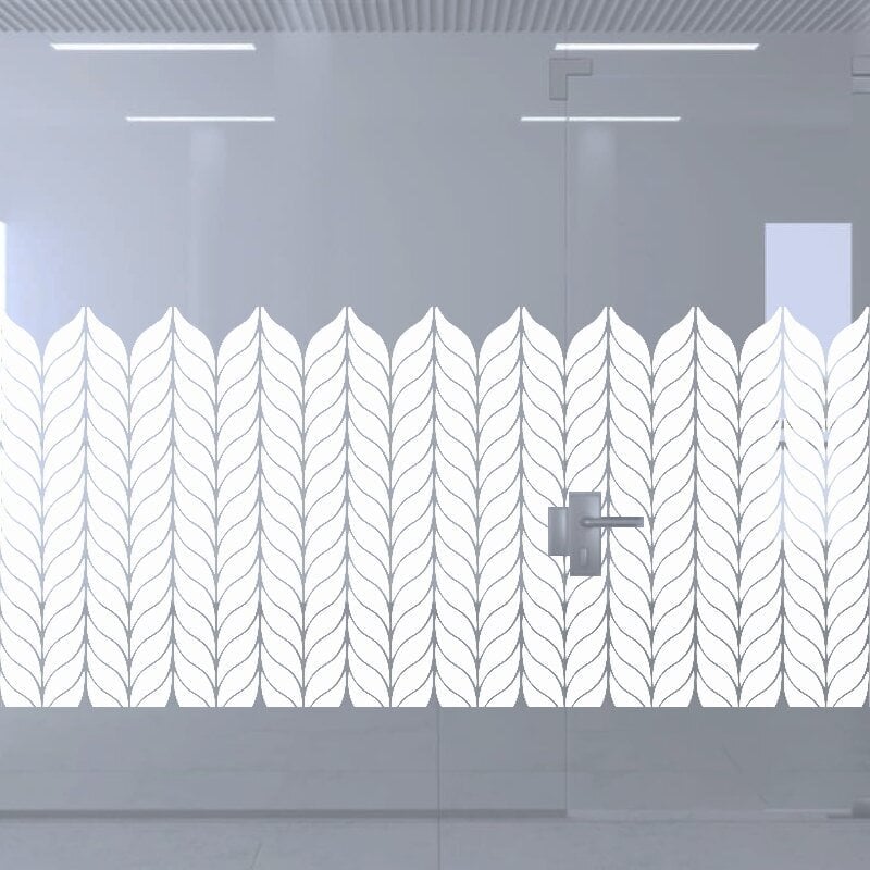Dekoratiivne valge matt kleepkile (Deko29) hind ja info | Kleepkiled | kaup24.ee