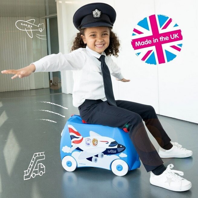 Laste kohver Trunki Airplane Amelia hind ja info | Kohvrid, reisikotid | kaup24.ee