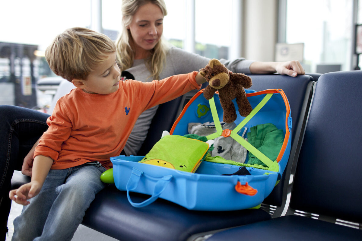 Laste kohver Trunki Airplane Amelia цена и информация | Kohvrid, reisikotid | kaup24.ee