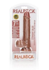 Realistlik dildo Realrock 18 cm liivavärvi hind ja info | Dildod | kaup24.ee