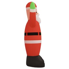 vidaXL täispumbatav jõuluvana LEDidega 820 cm цена и информация | Гудки для вечеринки Clown Face (4шт.) | kaup24.ee