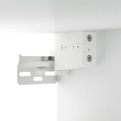 vidaXL 2-osaline vannitoakappide komplekt, valge tehispuit hind ja info | Vannitoa komplektid | kaup24.ee
