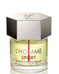 Tualettvesi Yves Saint Laurent L'Homme Sport EDT meestele 60 ml hind ja info | Meeste parfüümid | kaup24.ee