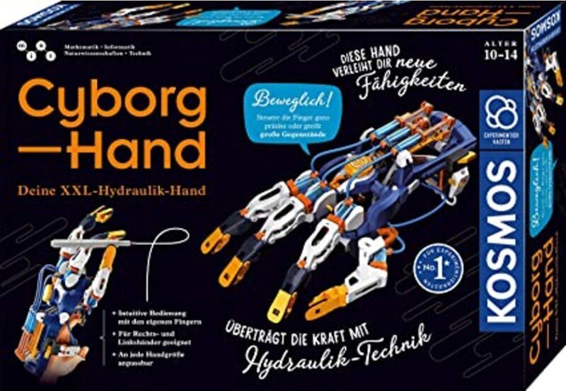 Hariv komplekt Cyborg Hand hind ja info | Arendavad mänguasjad | kaup24.ee