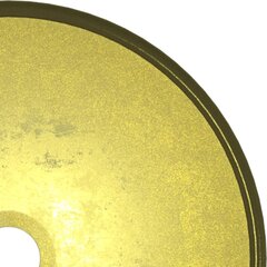 vidaXL valamu, karastatud klaas, 35 x 12 cm, kuldne цена и информация | Раковины | kaup24.ee