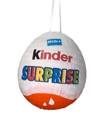 Pinata Kinder Suprise, ümbermõõt 122 cm hind ja info | Peokaunistused | kaup24.ee