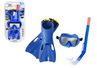 Набор для подводного плавания для детей Bestway, синий цена и информация | Ласты | kaup24.ee