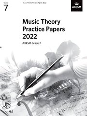 Music Theory Practice Papers 2022, ABRSM Grade 7 цена и информация | Книги об искусстве | kaup24.ee