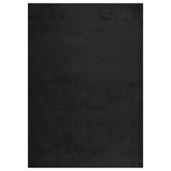 vidaXL kõrge narmaga Shaggy vaip, must, 140 x 200 cm hind ja info | Vaibad | kaup24.ee