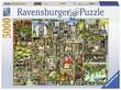 Pusle Ravensburger Veider linn, 5000 tk hind ja info | Pusled | kaup24.ee