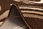 Rugsx ковровая дорожка Karmel Fryz - Coffee, 70x1000 см