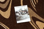 Rugsx ковровая дорожка Karmel Fryz - Coffee, 70x450 см