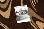 Rugsx ковровая дорожка Karmel Fryz - Coffee, 70x360 см
