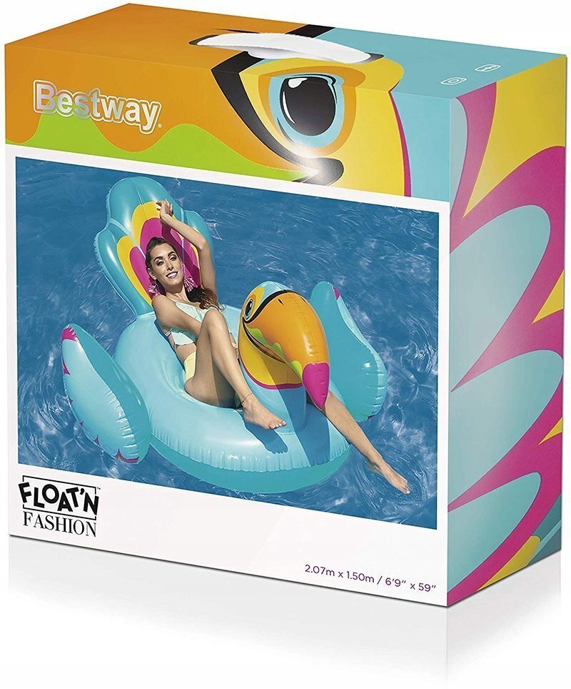 Täispuhutav veemänguasi "Tucan", 207 x 150 cm hind ja info | Täispuhutavad veemänguasjad ja ujumistarbed | kaup24.ee