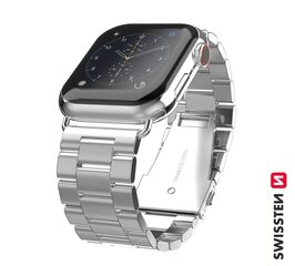 Swissten Металлический ремешок для Apple Watch 1/2/3/4/5/6/SE / 42 mm / 44 mm цена и информация | Аксессуары для смарт-часов и браслетов | kaup24.ee