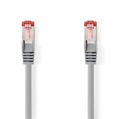 Võrgukaabel UTP Cat6 RJ45-RJ45, hall, 1m цена и информация | Кабели и провода | kaup24.ee