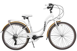 Jalgratas Azimut Vintage TX-7 26" 2023, valge цена и информация | Велосипеды | kaup24.ee