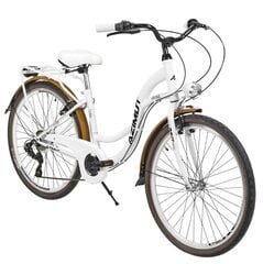 Jalgratas Azimut Vintage TX-7 26" 2023, valge цена и информация | Велосипеды | kaup24.ee