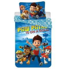 Laste voodipesukomplekt Paw Patrol 135x200+80x80cm, 2-osaline цена и информация | Детское постельное бельё | kaup24.ee