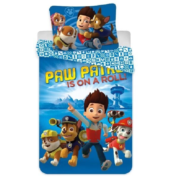 Laste voodipesukomplekt Paw Patrol 135x200+80x80cm, 2-osaline цена и информация | Beebide ja laste voodipesu | kaup24.ee