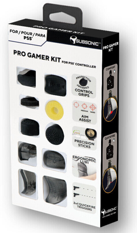 Subsonic tarvikute komplekt Pro Gamer Kit, PS5 цена и информация | Mängukonsoolide lisatarvikud | kaup24.ee