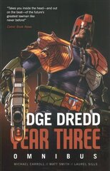 Judge Dredd Year Three цена и информация | Фантастика, фэнтези | kaup24.ee