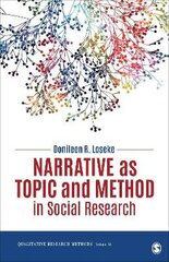 Narrative As Topic And Method In Social Research цена и информация | Пособия по изучению иностранных языков | kaup24.ee