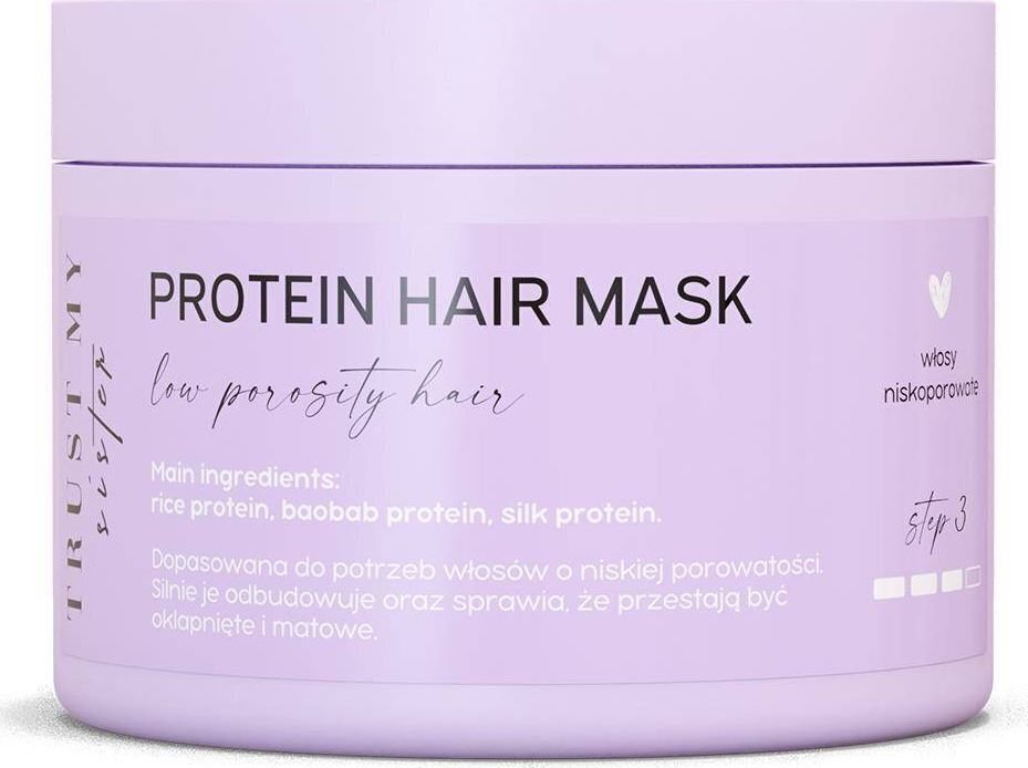 Juuksemask Trust My Sister Protein, 200 ml цена и информация | Maskid, õlid, seerumid | kaup24.ee