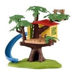 Дом приключений на дереве Schleich 42408 Tree House Farm цена и информация | MUST Металлическая бутылочка с Ярким рисунком (без BPA) (500ml) для мальчиков от 3+ лет Серая с Машинкой | kaup24.ee