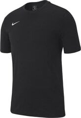 Poiste T-särk Nike Team Club 19 Tee Junior Kids AJ1548 010, must цена и информация | Рубашки для мальчиков | kaup24.ee