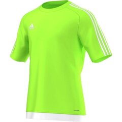 Футболка мужская Adidas Estro 15 M S16161, зеленый цвет цена и информация | Мужские футболки | kaup24.ee