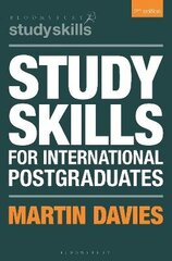 Study Skills For International Postgraduates 2nd Edition hind ja info | Võõrkeele õppematerjalid | kaup24.ee