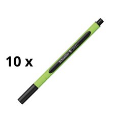 Pen Schneider Line-Up 0,4 мм, зеленый корпус, черные чернила 10 ПК. цена и информация | Письменные принадлежности | kaup24.ee