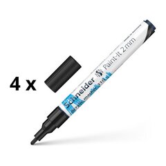 Акриловый маркер Schneider Paint-I 310, 2 мм, 4 шт. цена и информация | Письменные принадлежности | kaup24.ee