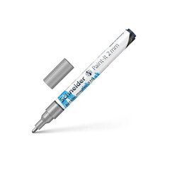 Akrüülmarker Schneider Paint-it 310, 2 mm, hõbe sp. pakis 4 tk. цена и информация | Письменные принадлежности | kaup24.ee