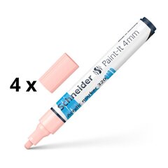 Akrüülmarker Schneider Paint-it 320, 4 mm, apricot sp. pakis 4 tk. hind ja info | Kirjutusvahendid | kaup24.ee