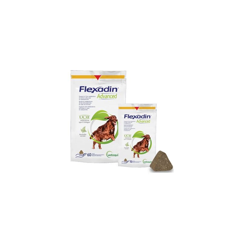 Vetoquinol toidulisand koertele Flexadin Advanced 30 tk. hind ja info | Toidulisandid ja parasiitide vastased tooted | kaup24.ee