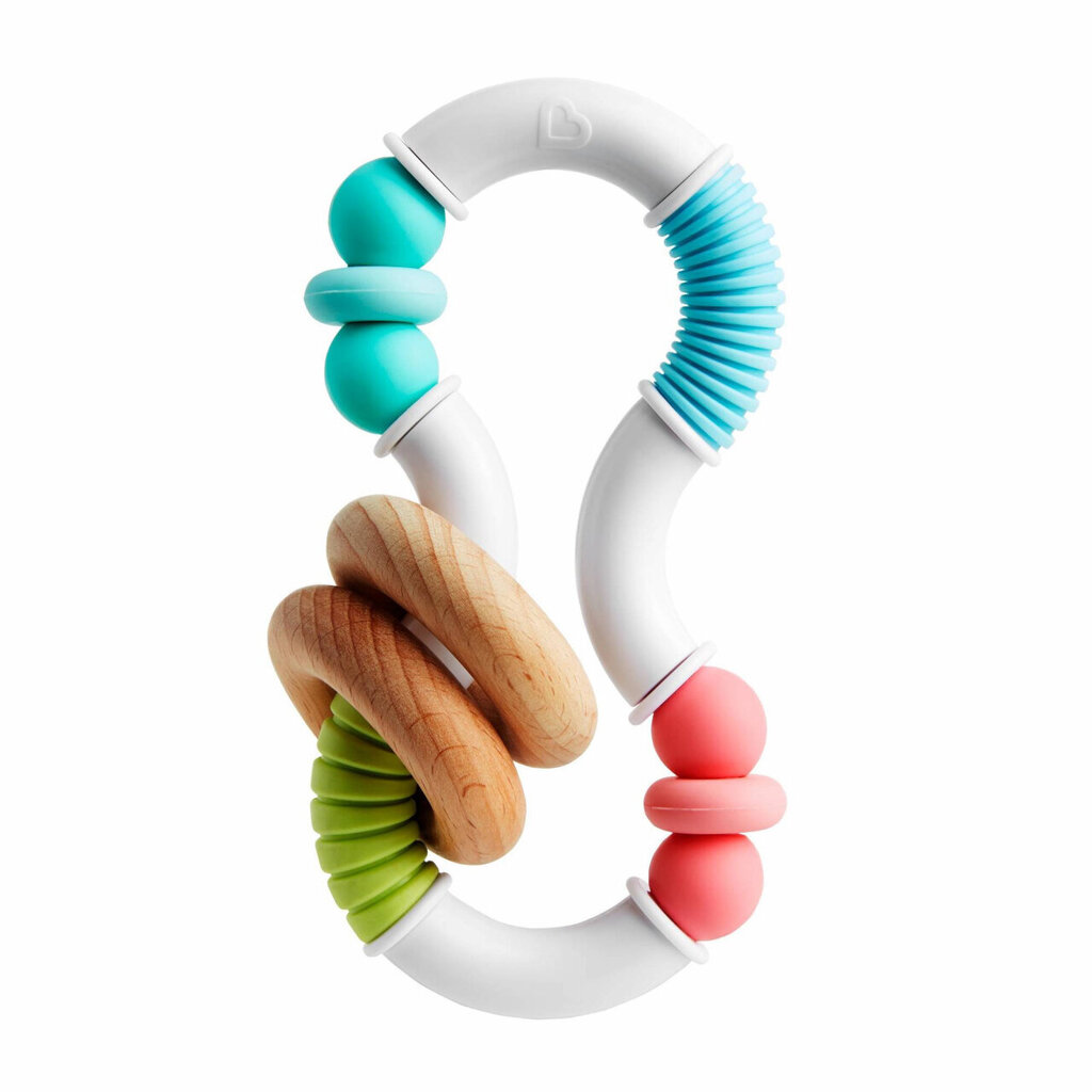Närimislelu Munchkin Sili Twisty Teethe, 3 kuud+, 1 tk цена и информация | Imikute mänguasjad | kaup24.ee