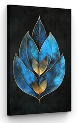 Картина Turquoise Leaf цена и информация | Картины, живопись | kaup24.ee