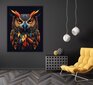 Maal Owl Black hind ja info | Seinapildid | kaup24.ee