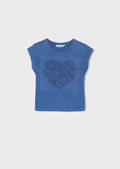 Mayoral детская футболка поло 6119*61, розовый 8445445231541 цена и информация | Рубашки для девочек | kaup24.ee