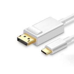 Адаптер Ugreen 40420 MM139 Type-C До DP 4K для MacBook Huawei P30 цена и информация | Адаптеры и USB-hub | kaup24.ee