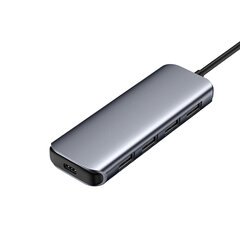 Adapter Ugreen 50312 CM164 5in1 Type-C et hub 4USB3.0 PD et MacBook Huawei P30 hind ja info | USB jagajad, adapterid | kaup24.ee