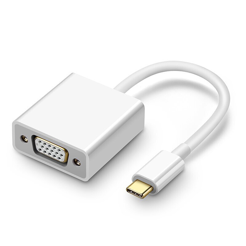 Adapter Ugreen 50511 CM140 TYPE-C USB et VGA et iPad MacBook Huawei mate30 цена и информация | USB jagajad, adapterid | kaup24.ee