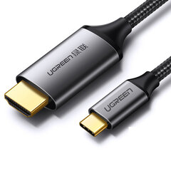 Адаптер Ugreen 50570 MM142 Type-C До HDMI серый цена и информация | Кабели и провода | kaup24.ee